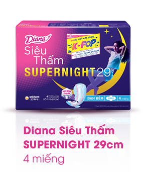 Diana Siêu Thấm SUPERNIGHT 29cm 4 miếng