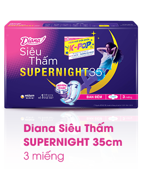 Diana Siêu Thấm SUPERNIGHT 35cm 3 miếng